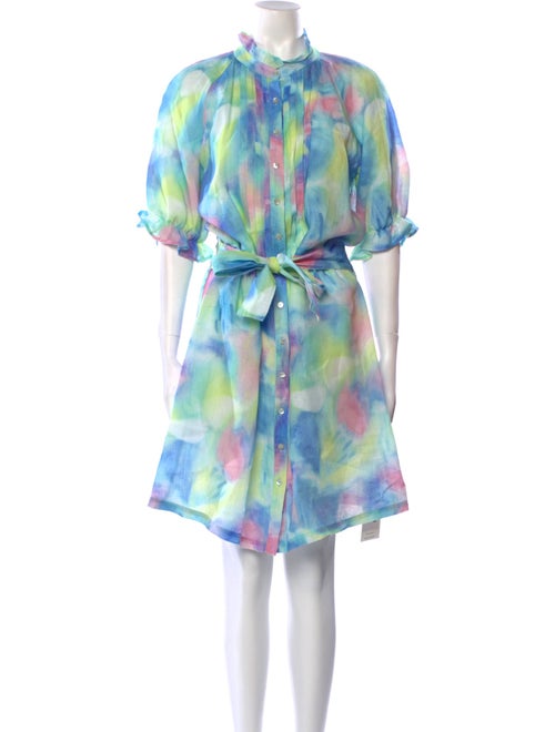 120% Lino Linen Knee-Length Dress