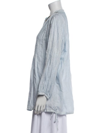 120% Lino Linen V-Neck Tunic