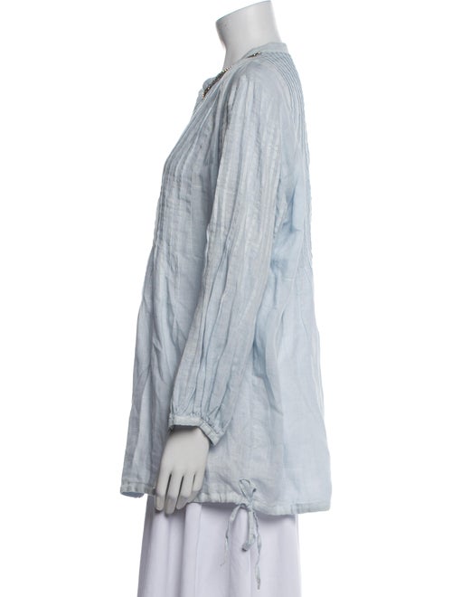 120% Lino Linen V-Neck Tunic