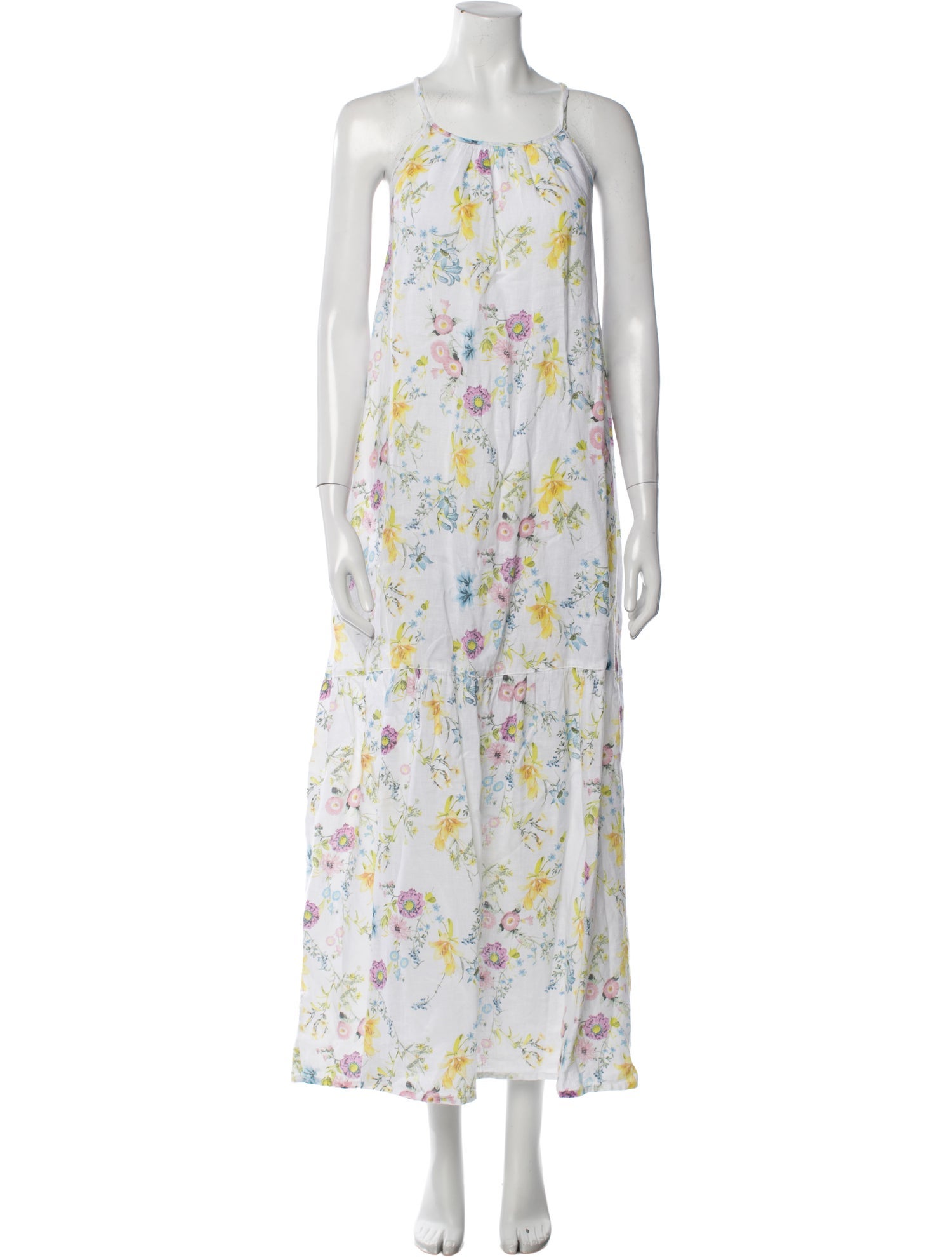 120% Lino Linen Long Dress