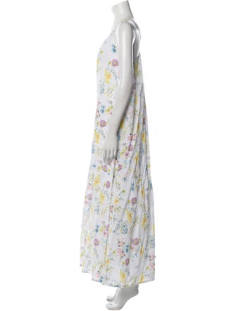 120% Lino Linen Long Dress