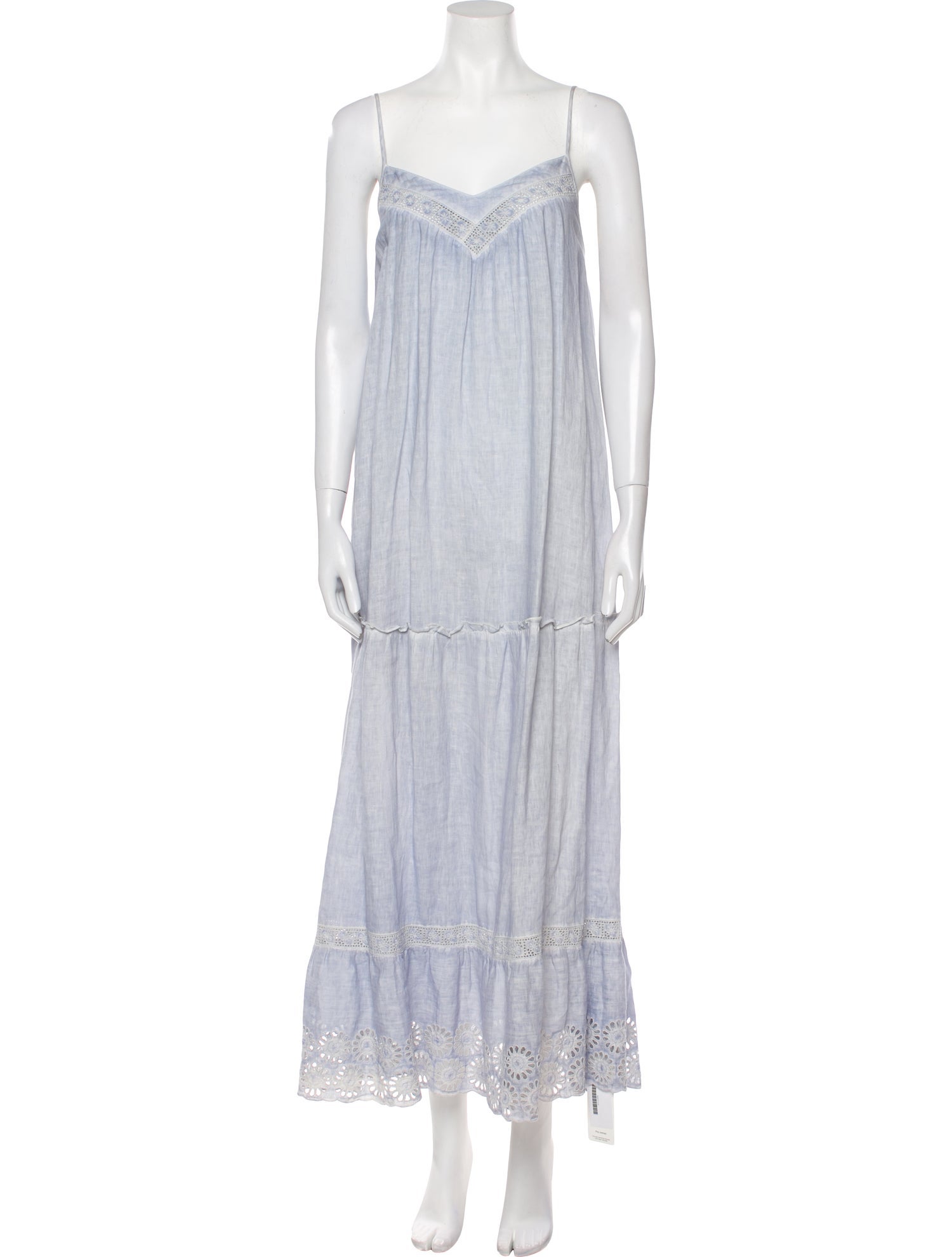 120% Lino Linen Long Dress