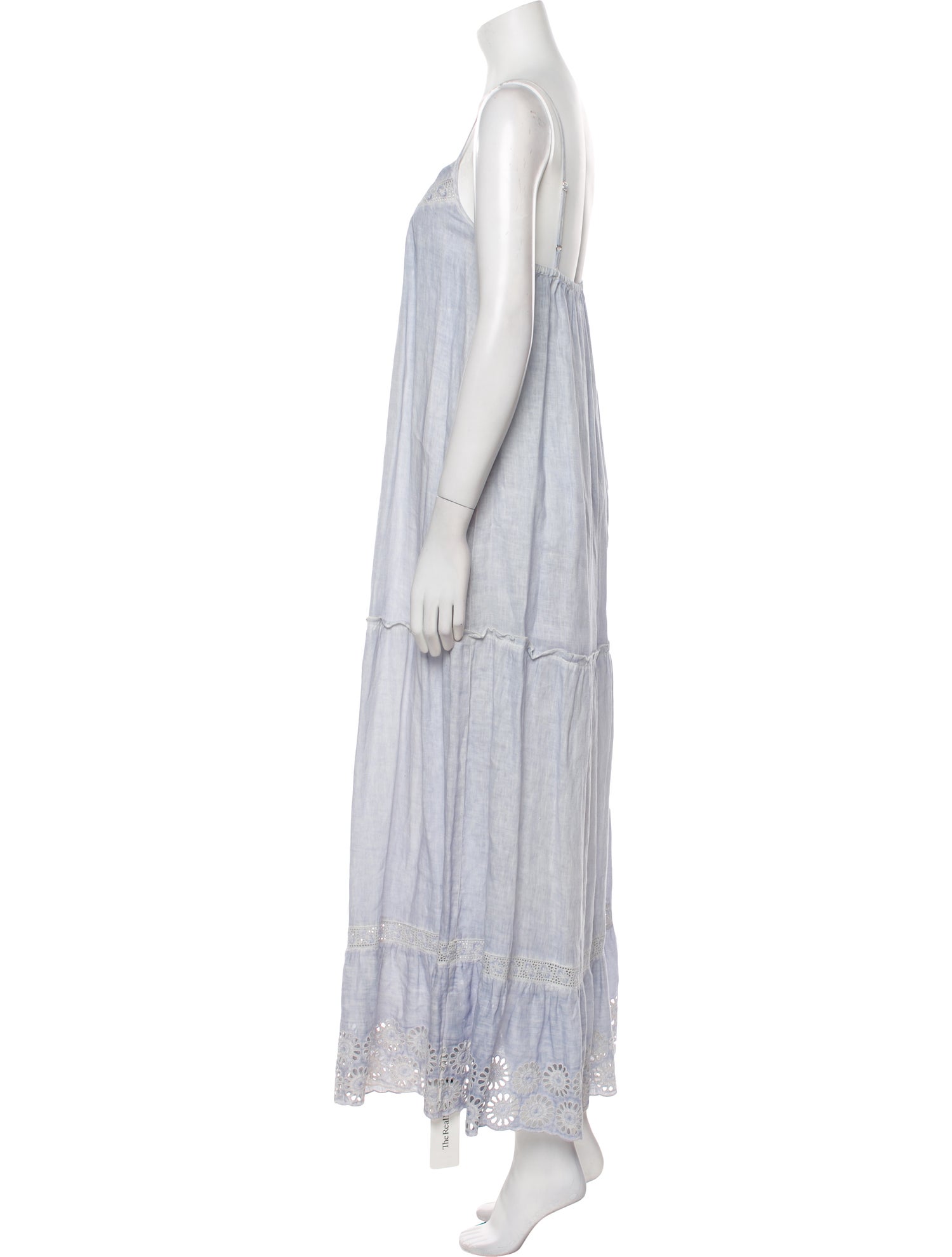 120% Lino Linen Long Dress
