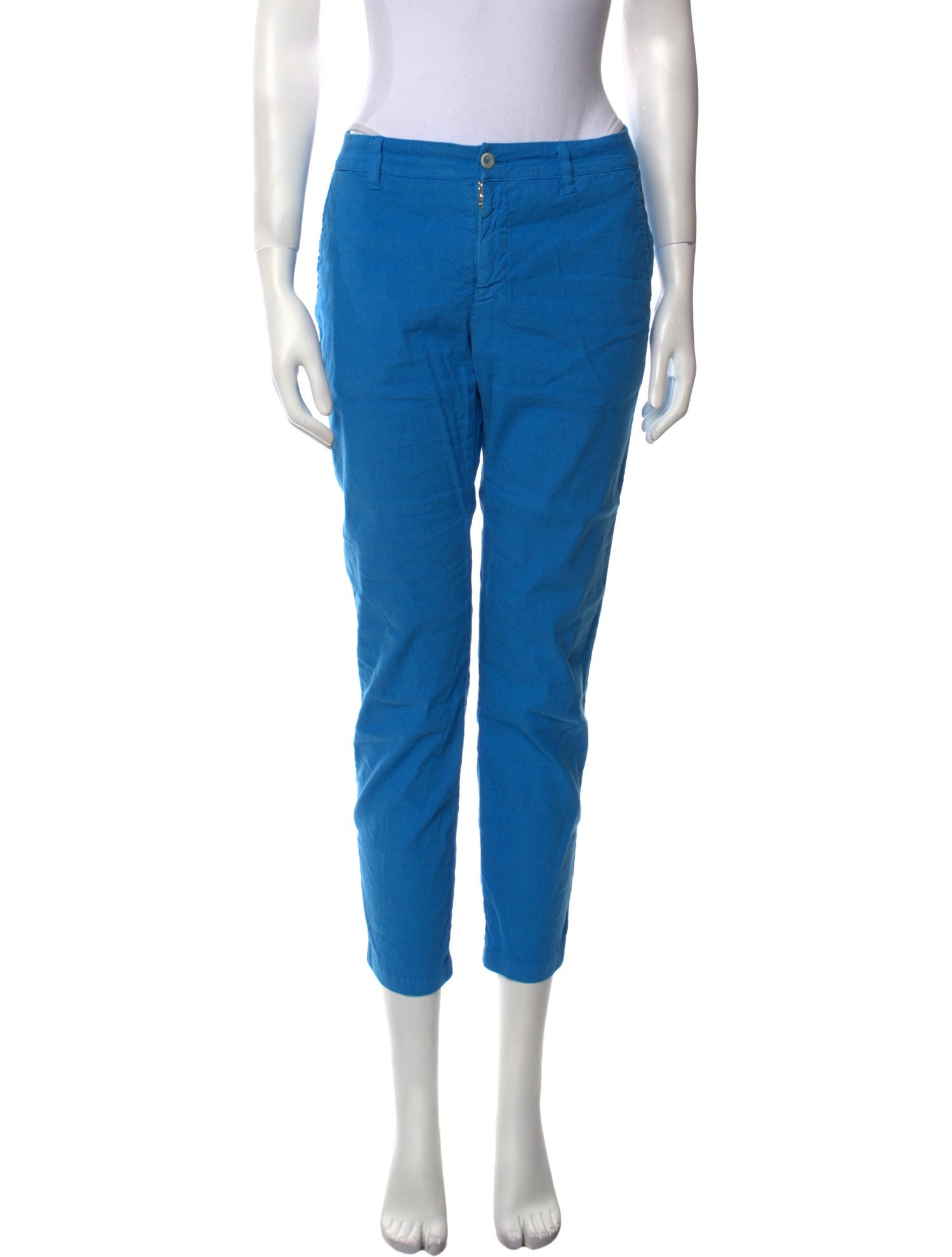 120% Lino Linen Skinny Leg Pants