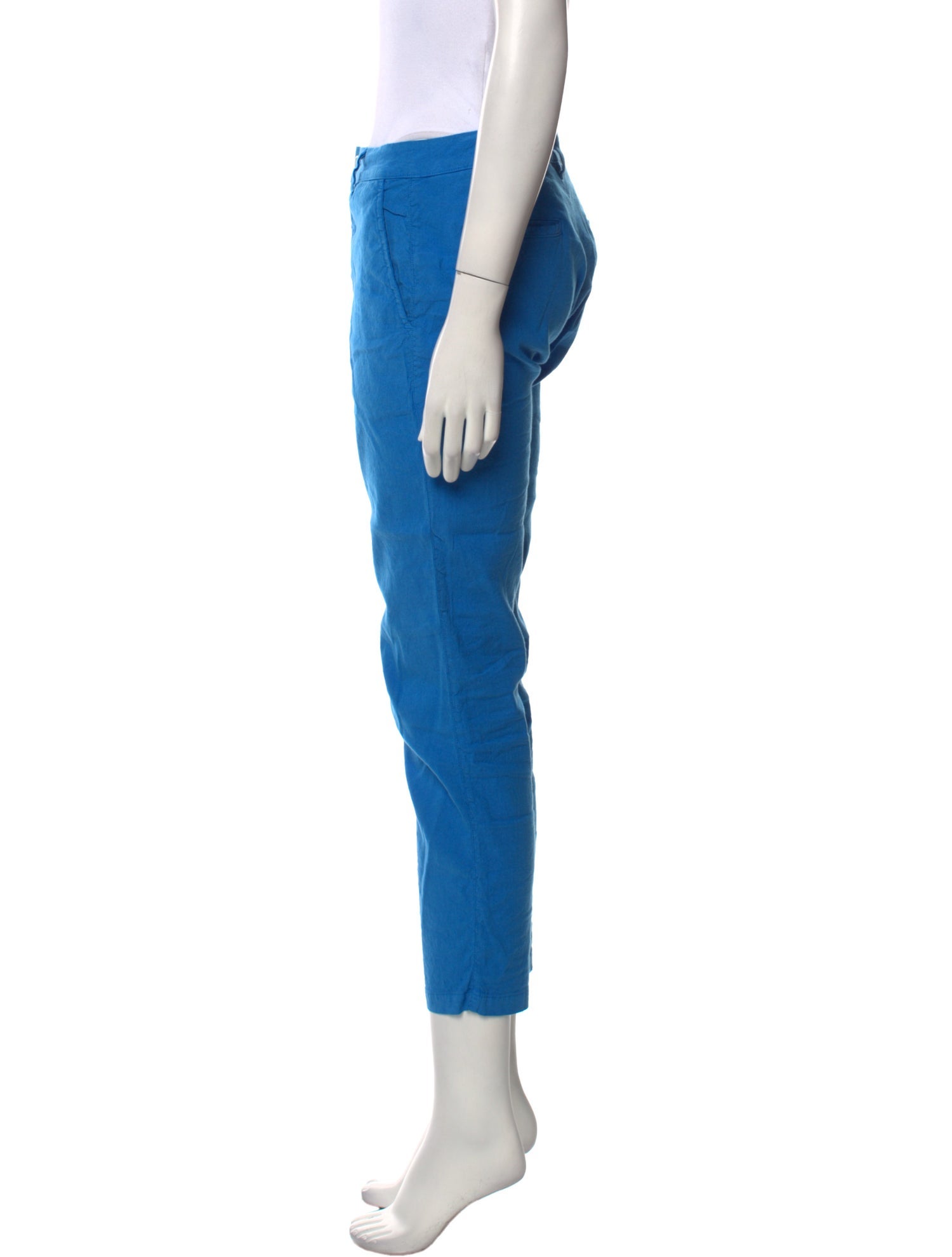 120% Lino Linen Skinny Leg Pants