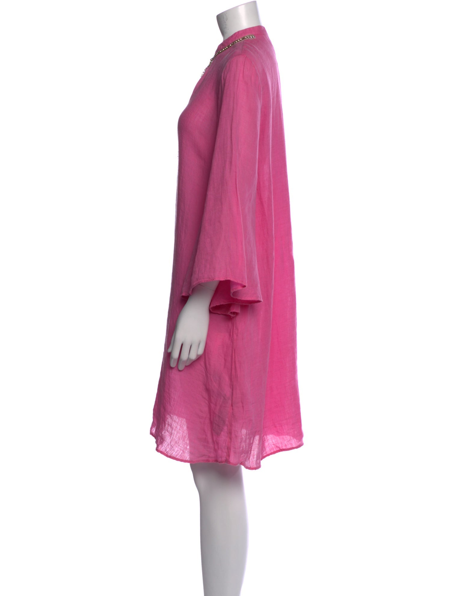 120% Lino Linen Mini Dress