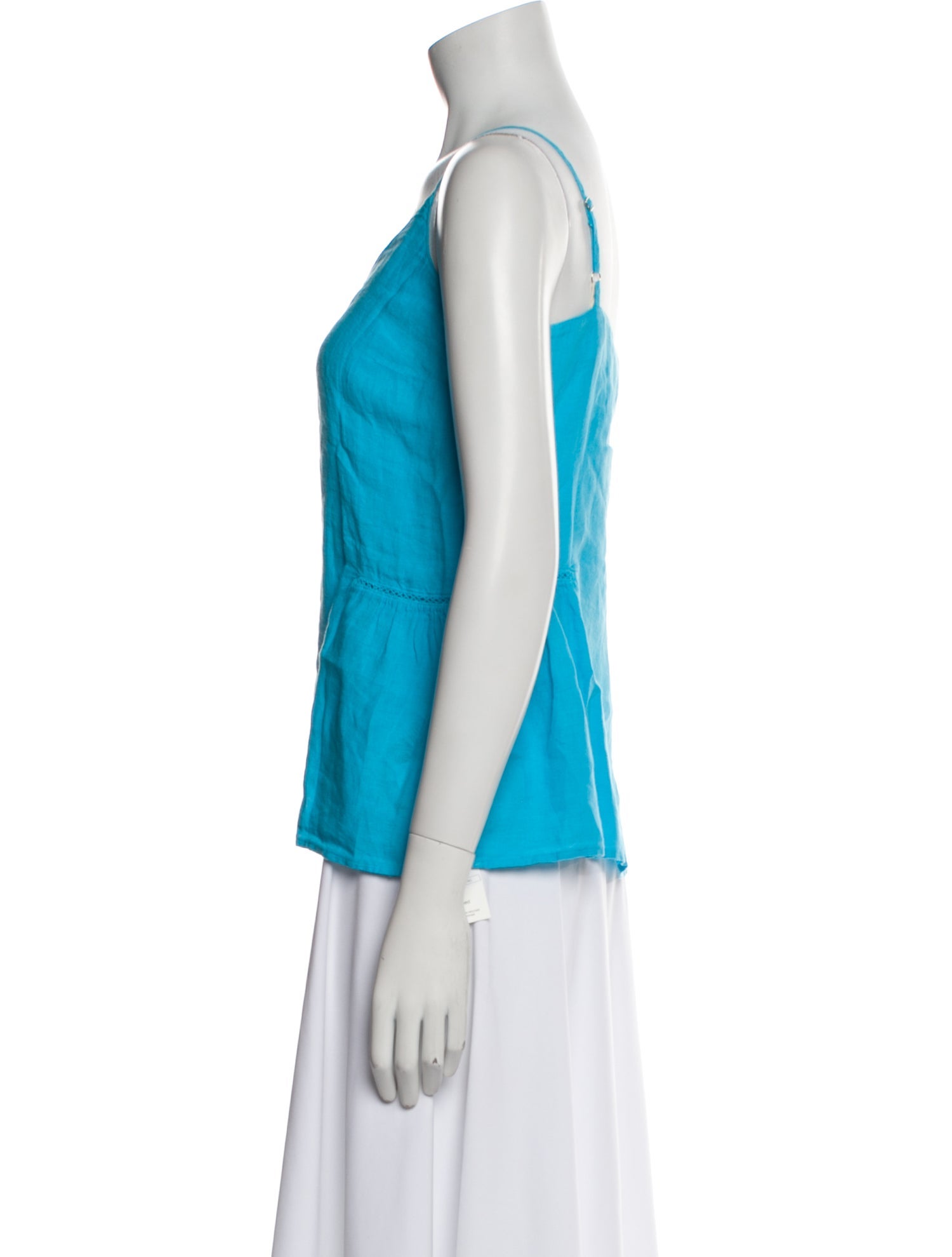 120% Lino Linen V-Neck Top w/ Tags