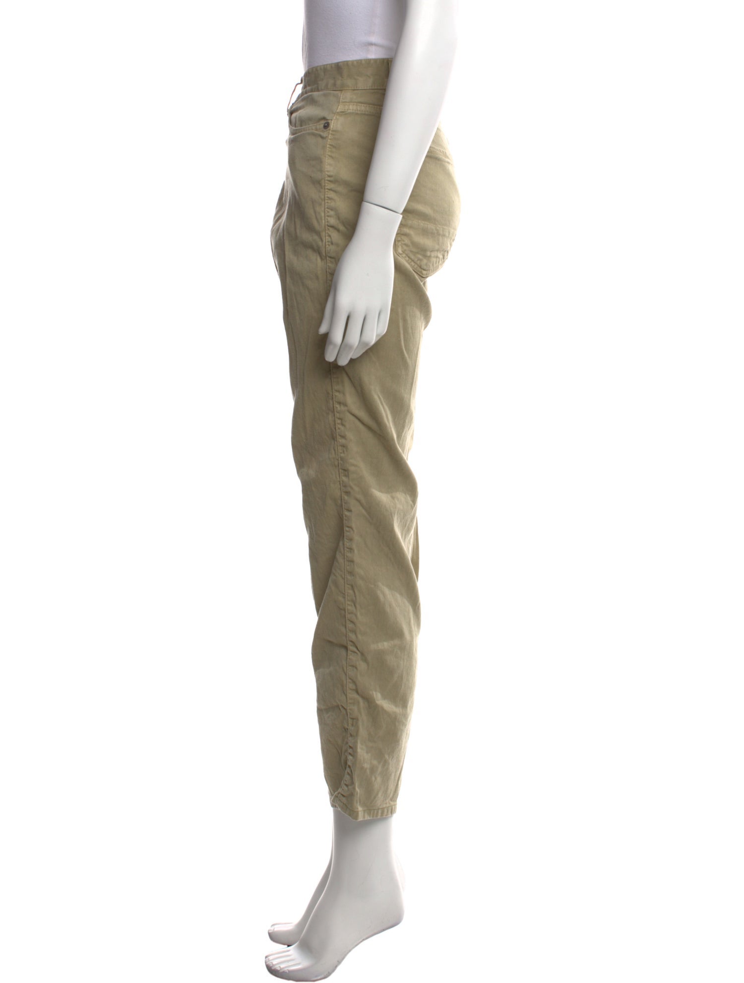 120% Lino Linen Straight Leg Pants