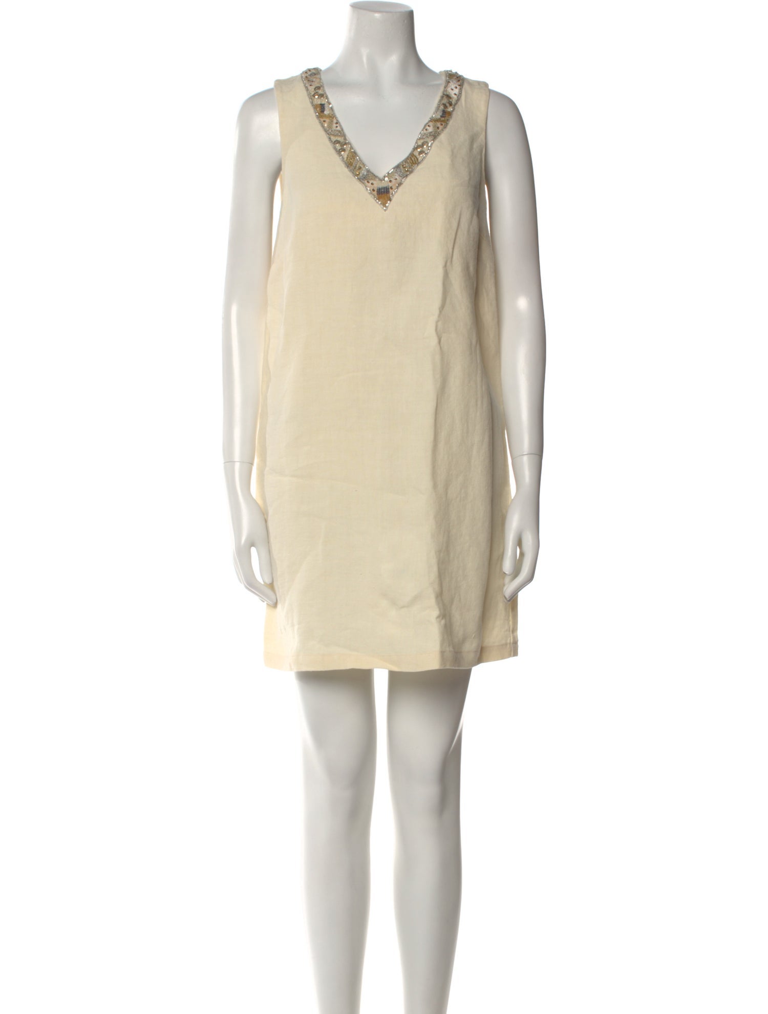 120% Lino Linen Mini Dress