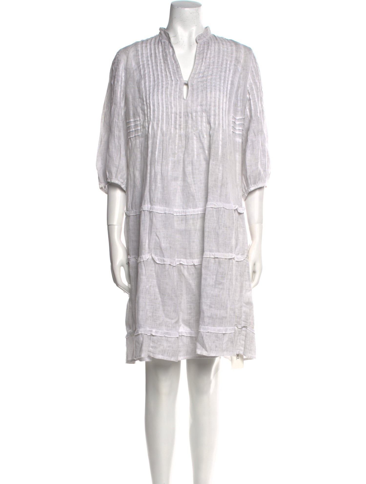 120% Lino Linen Mini Dress