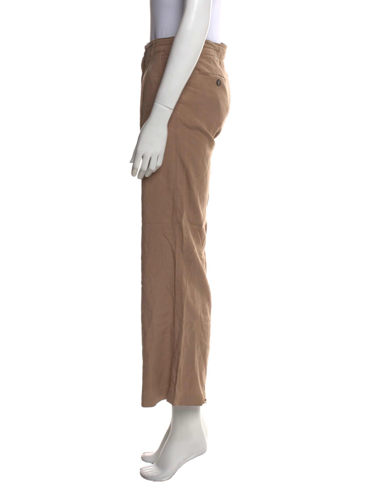 120% Lino Linen Wide Leg Pants