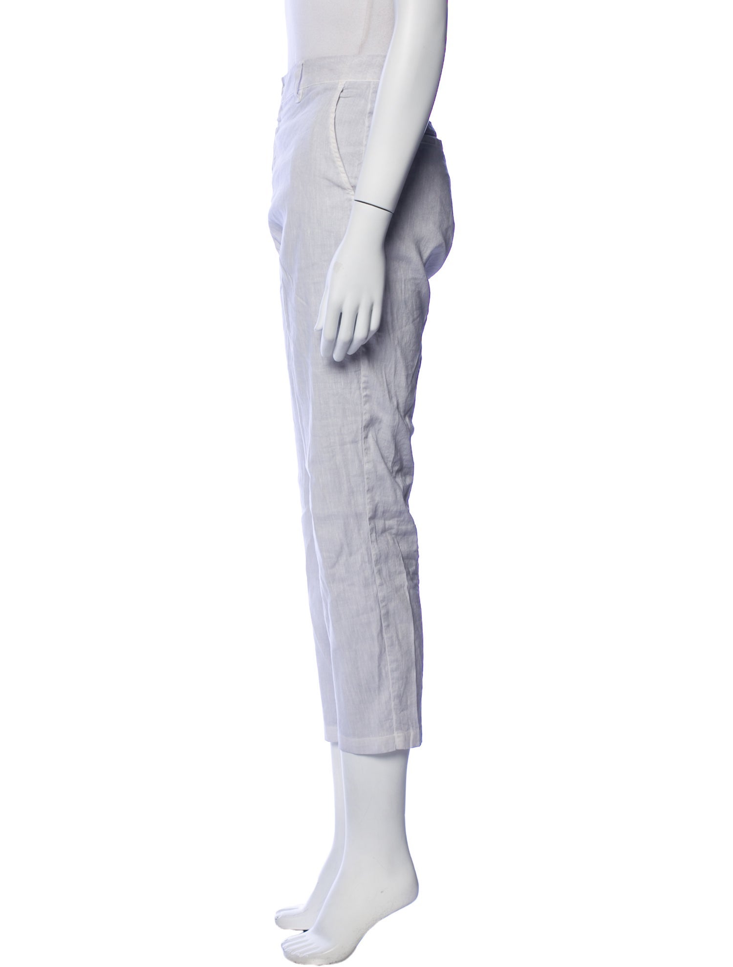 120% Lino Linen Straight Leg Pants