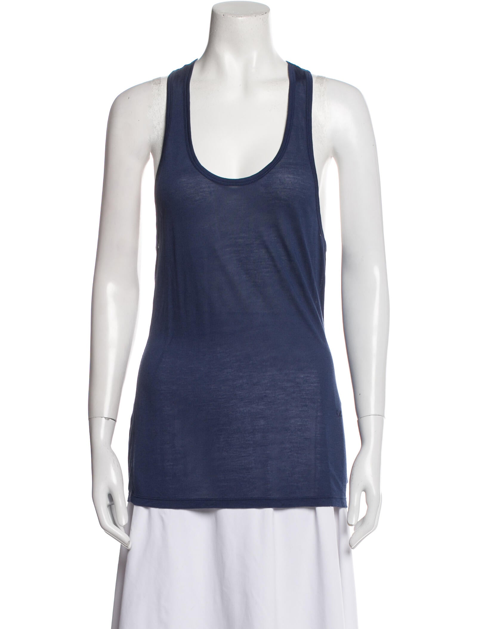 Monika Chiang Scoop Neck Sleeveless Top