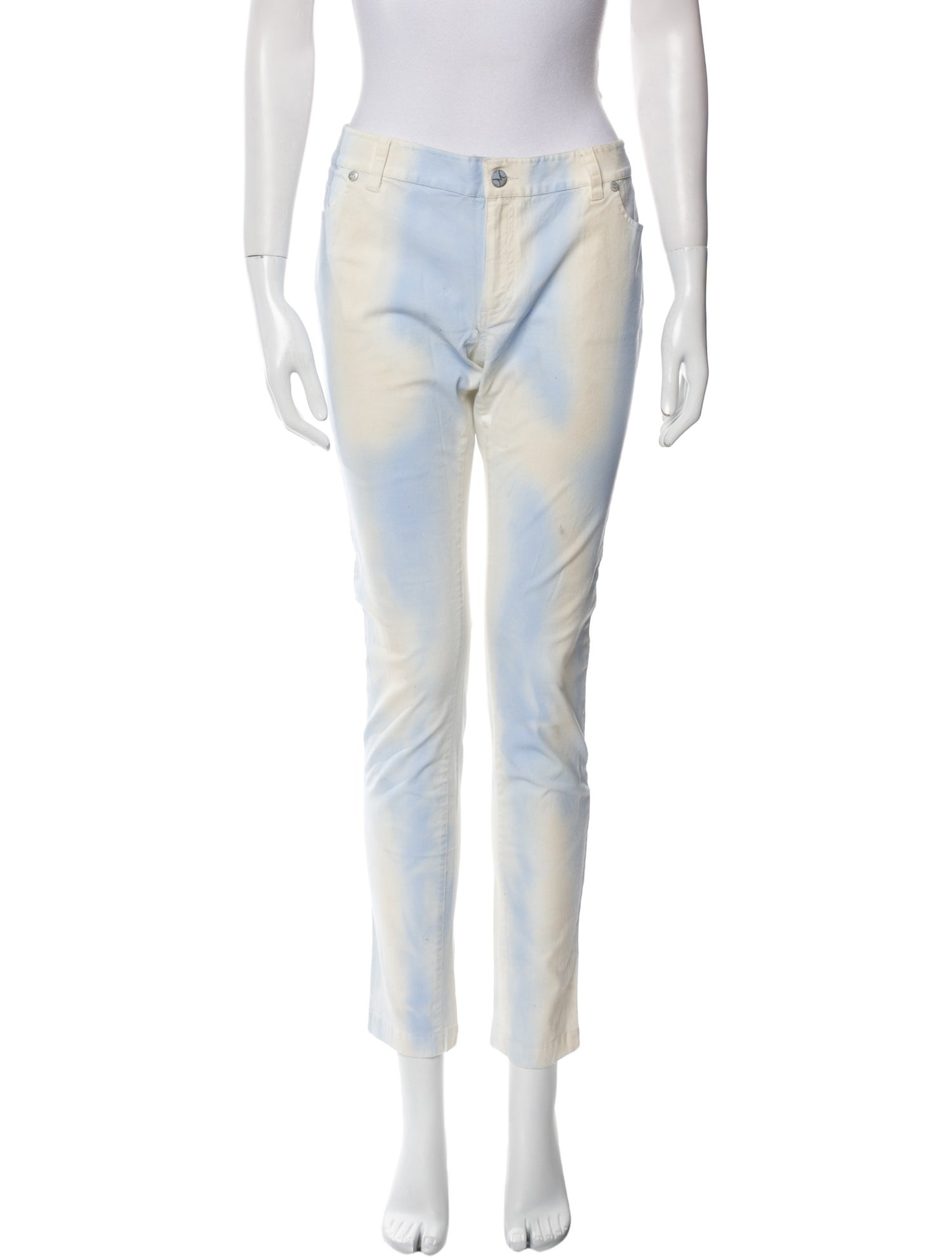 Monika Chiang Low-Rise Skinny Leg Jeans