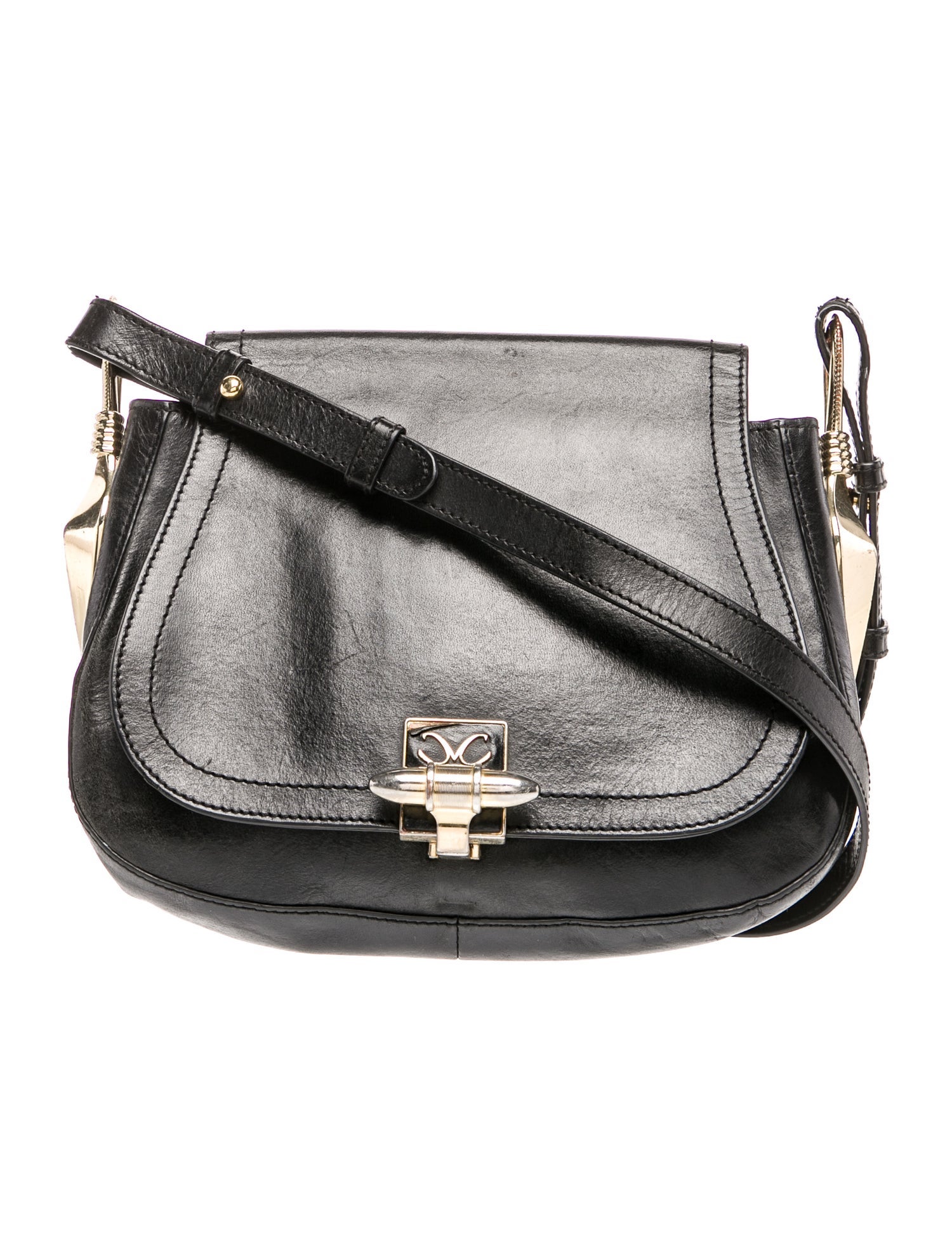 Monika Chiang Leather Crossbody Bag