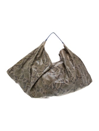Monika Chiang Snakeskin Hobo