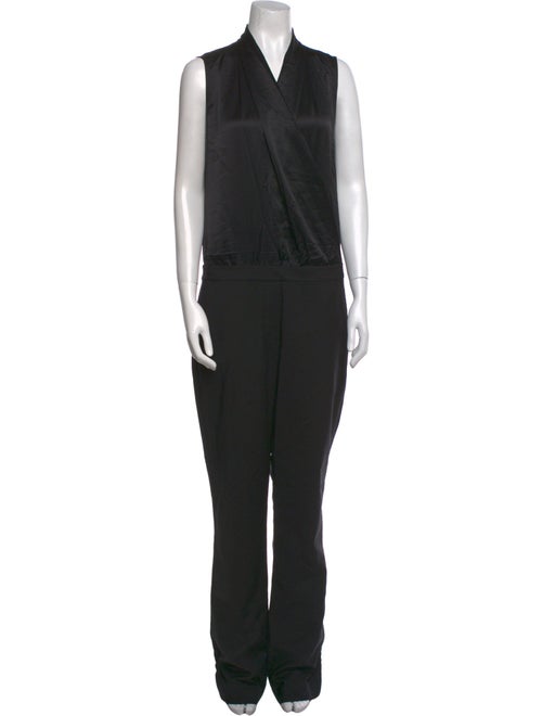 Monika Chiang Silk V-Neck Jumpsuit