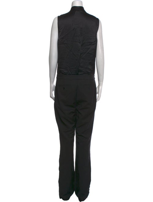 Monika Chiang Silk V-Neck Jumpsuit