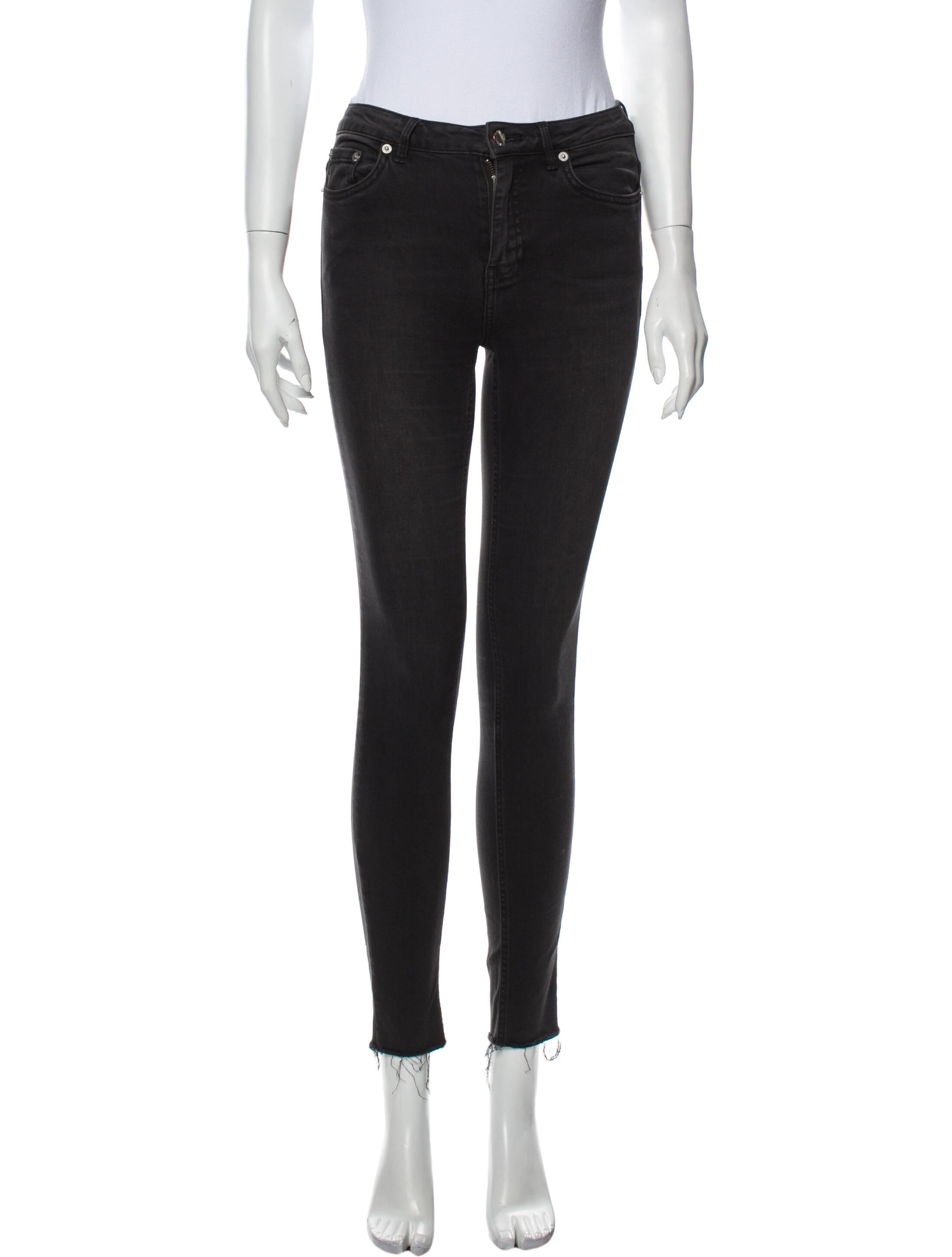 BLK DNM Mid-Rise Skinny Leg Jeans