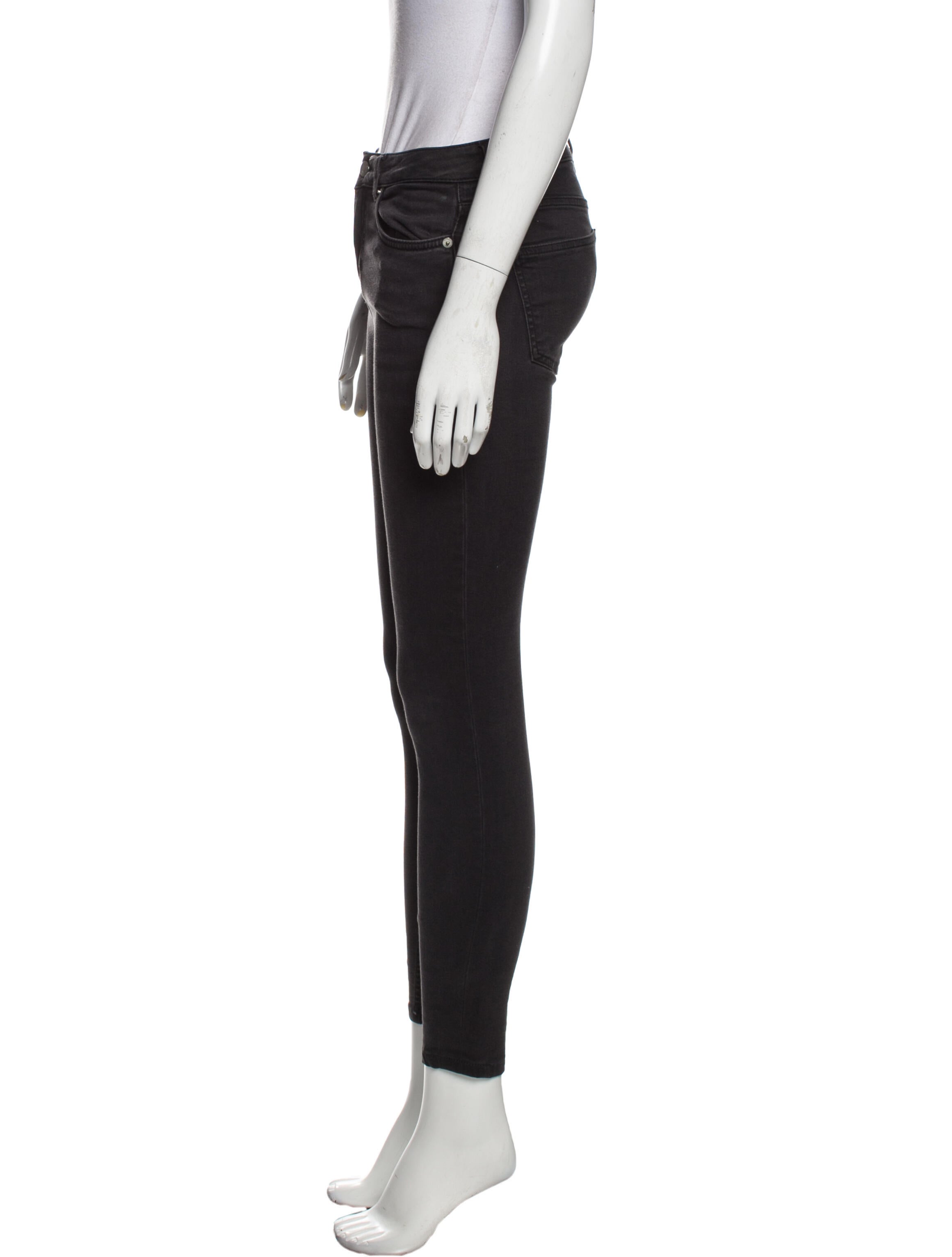 BLK DNM Mid-Rise Skinny Leg Jeans