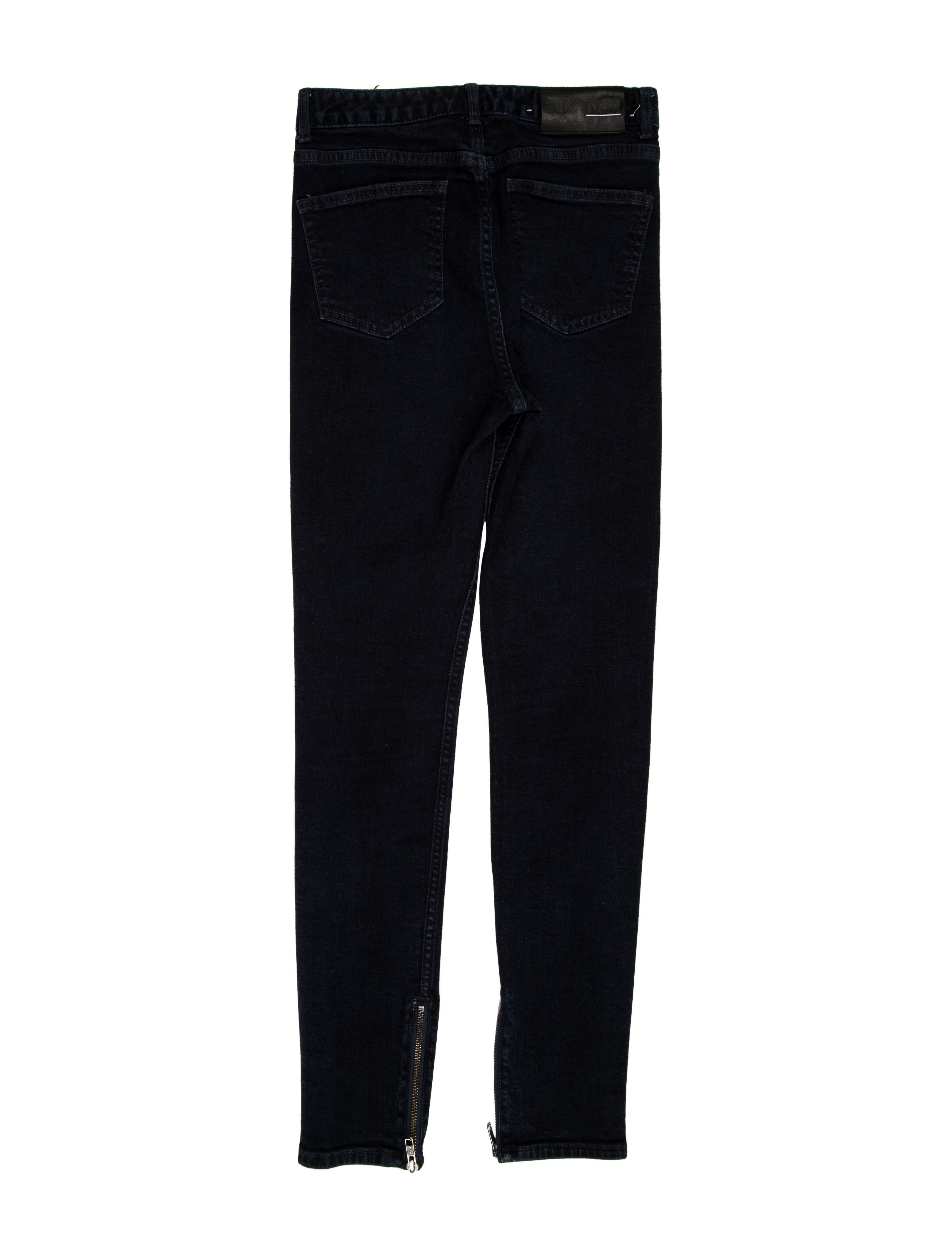 BLK DNM Mid-Rise Skinny Leg Jeans