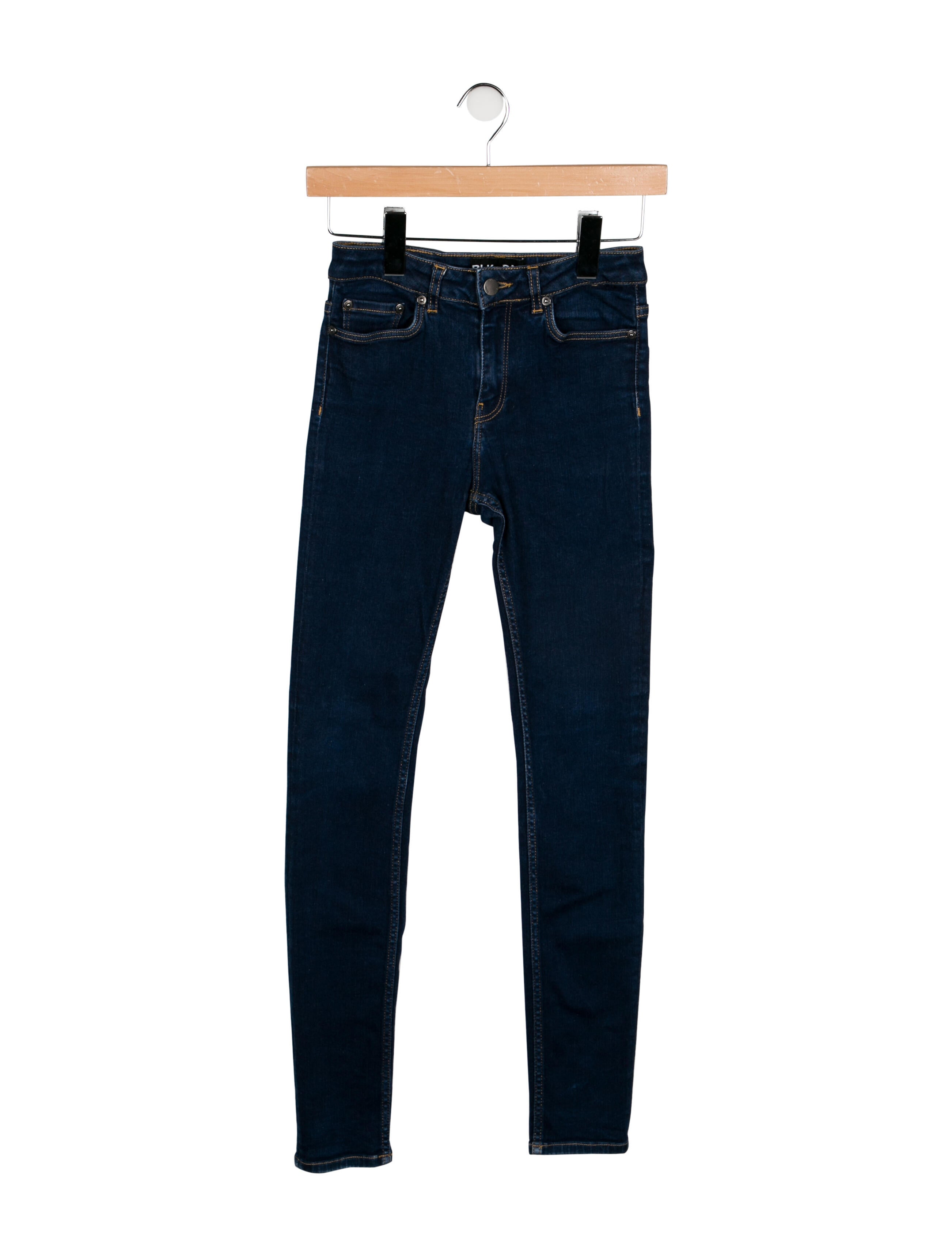 BLK DNM Mid-Rise Skinny Leg Jeans