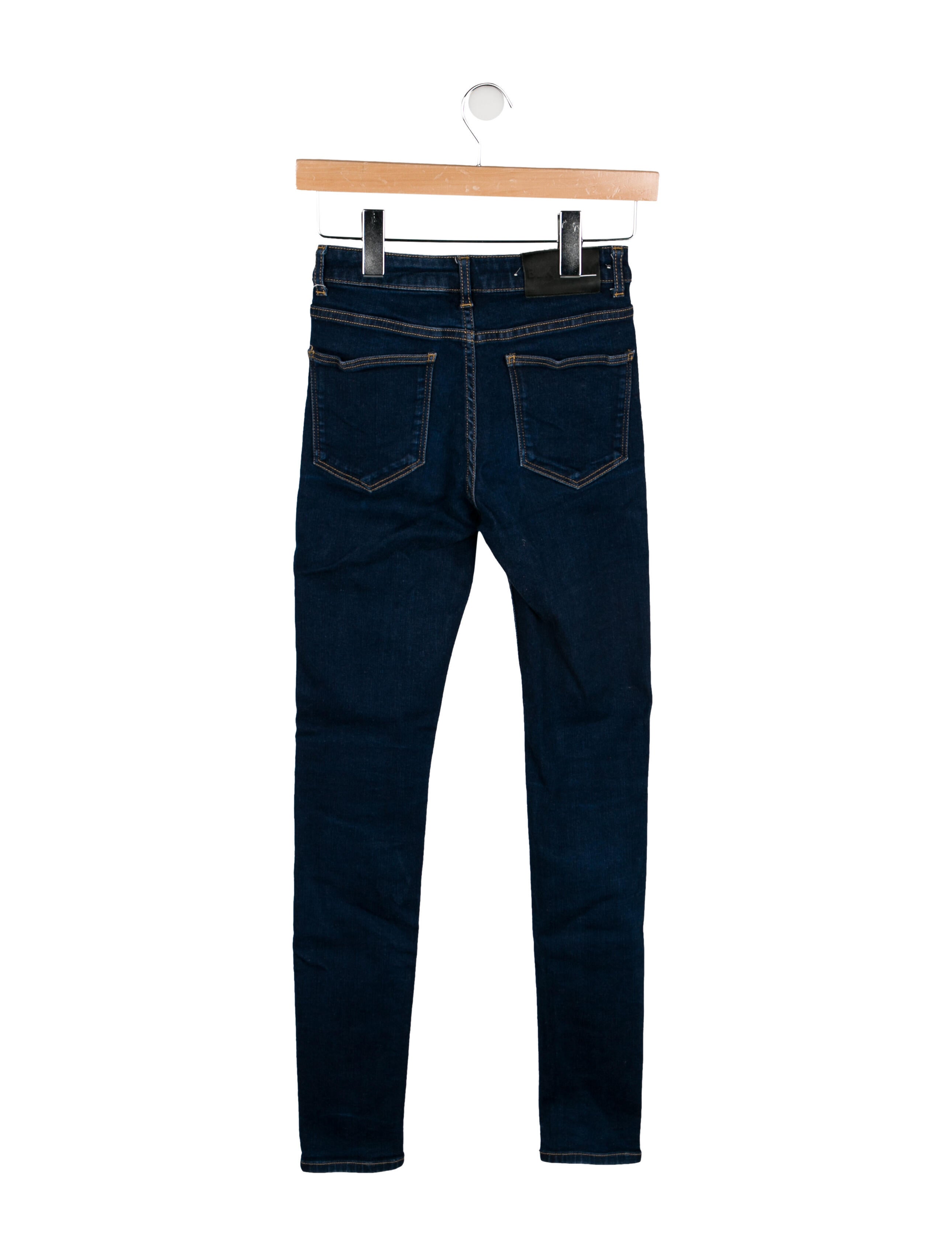 BLK DNM Mid-Rise Skinny Leg Jeans