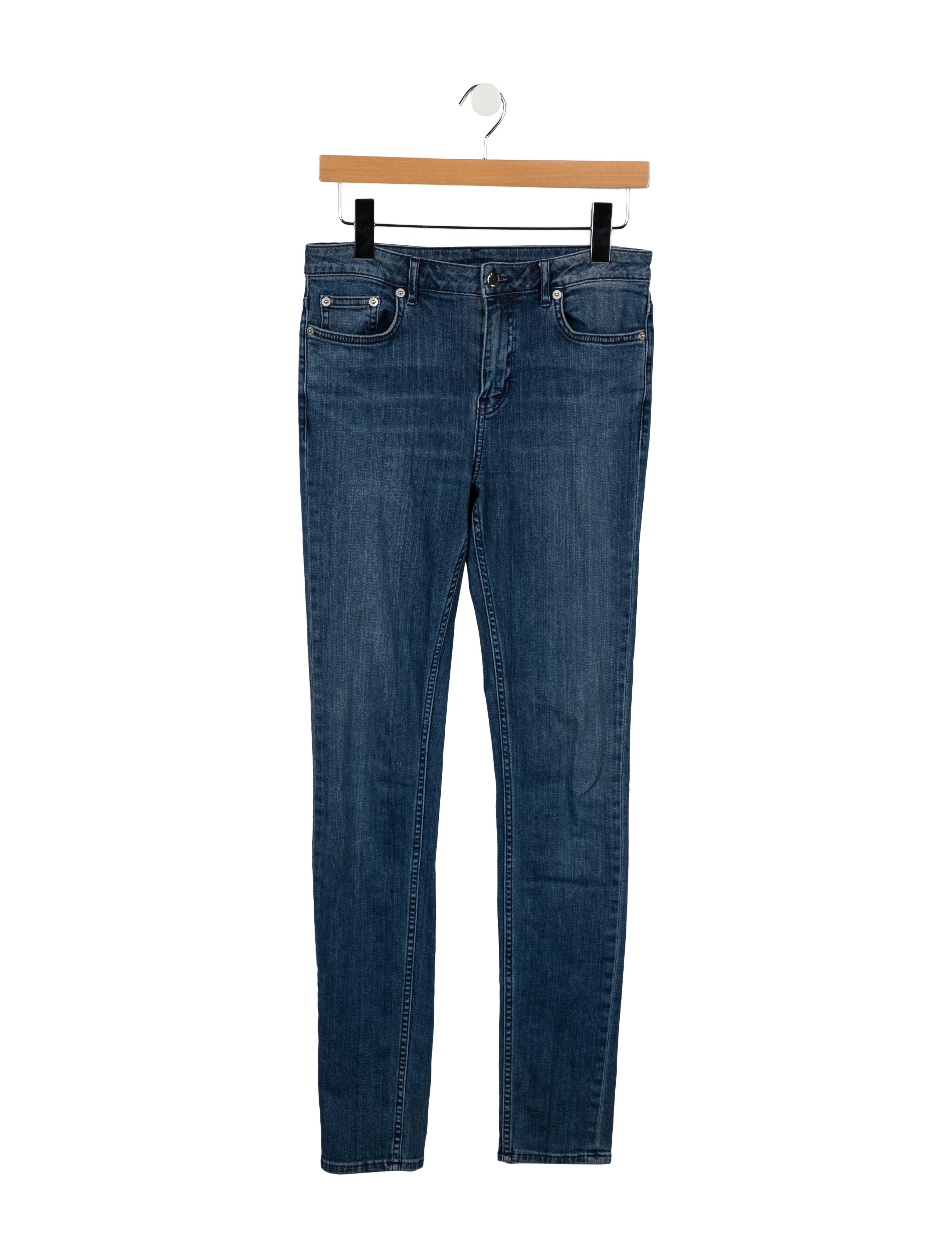 BLK DNM Mid-Rise Skinny Leg Jeans