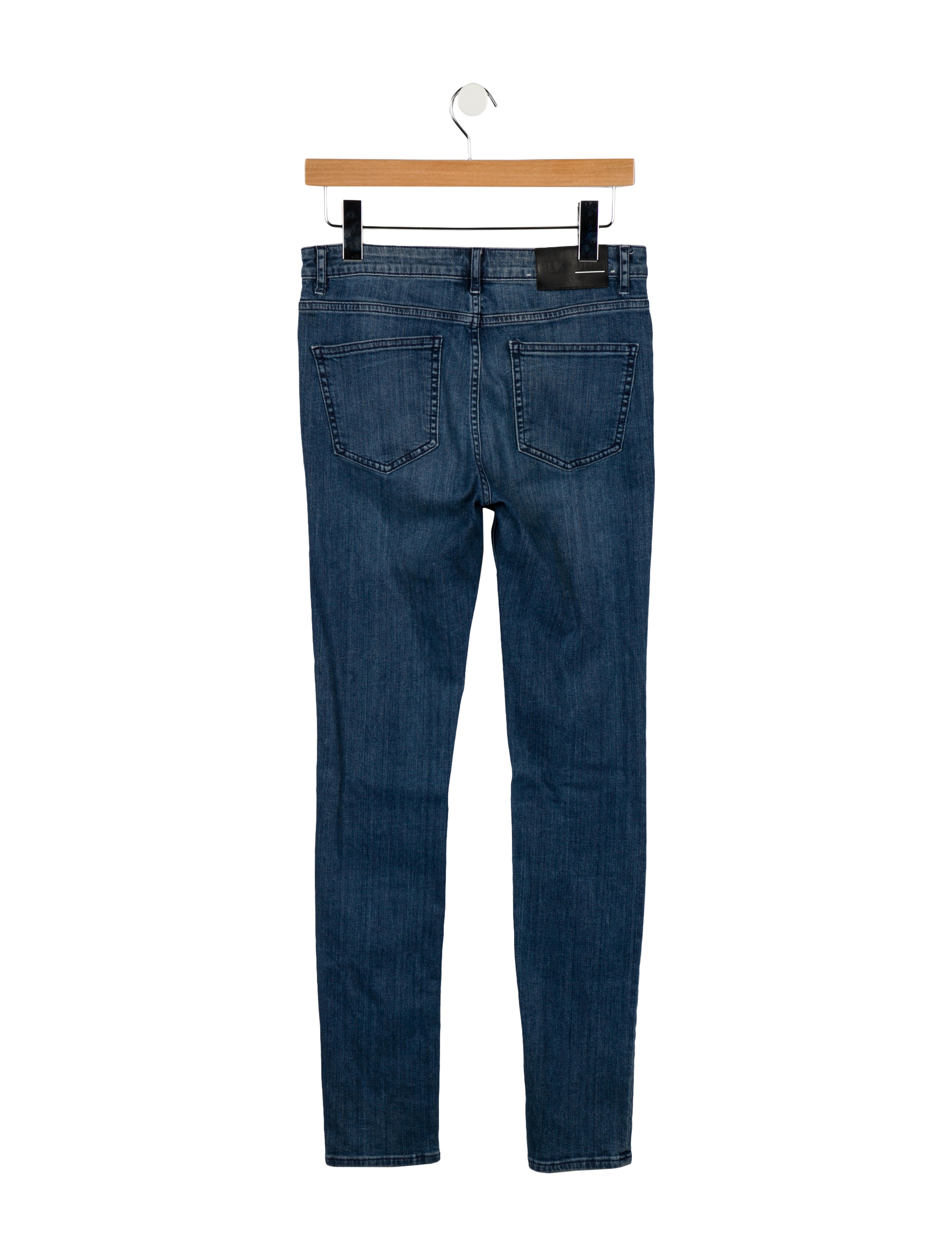 BLK DNM Mid-Rise Skinny Leg Jeans