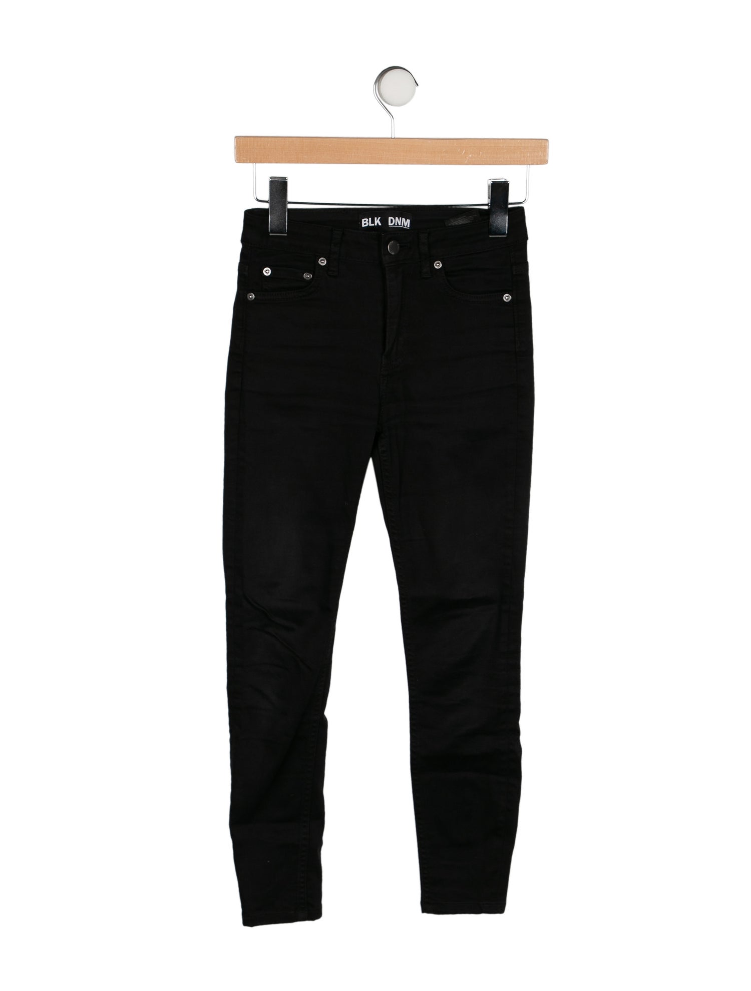 BLK DNM Mid-Rise Skinny Leg Jeans