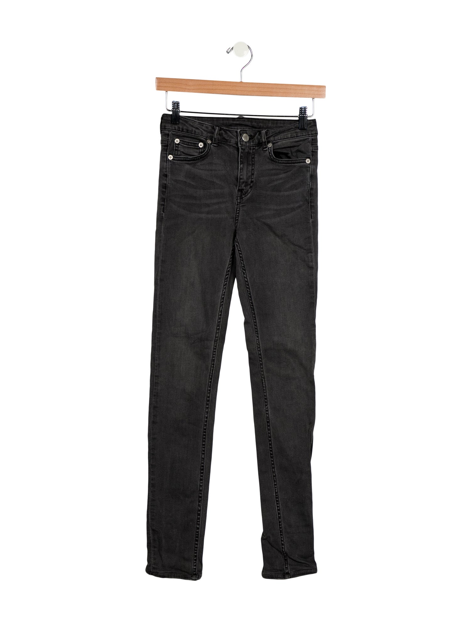 BLK DNM Mid-Rise Skinny Leg Jeans