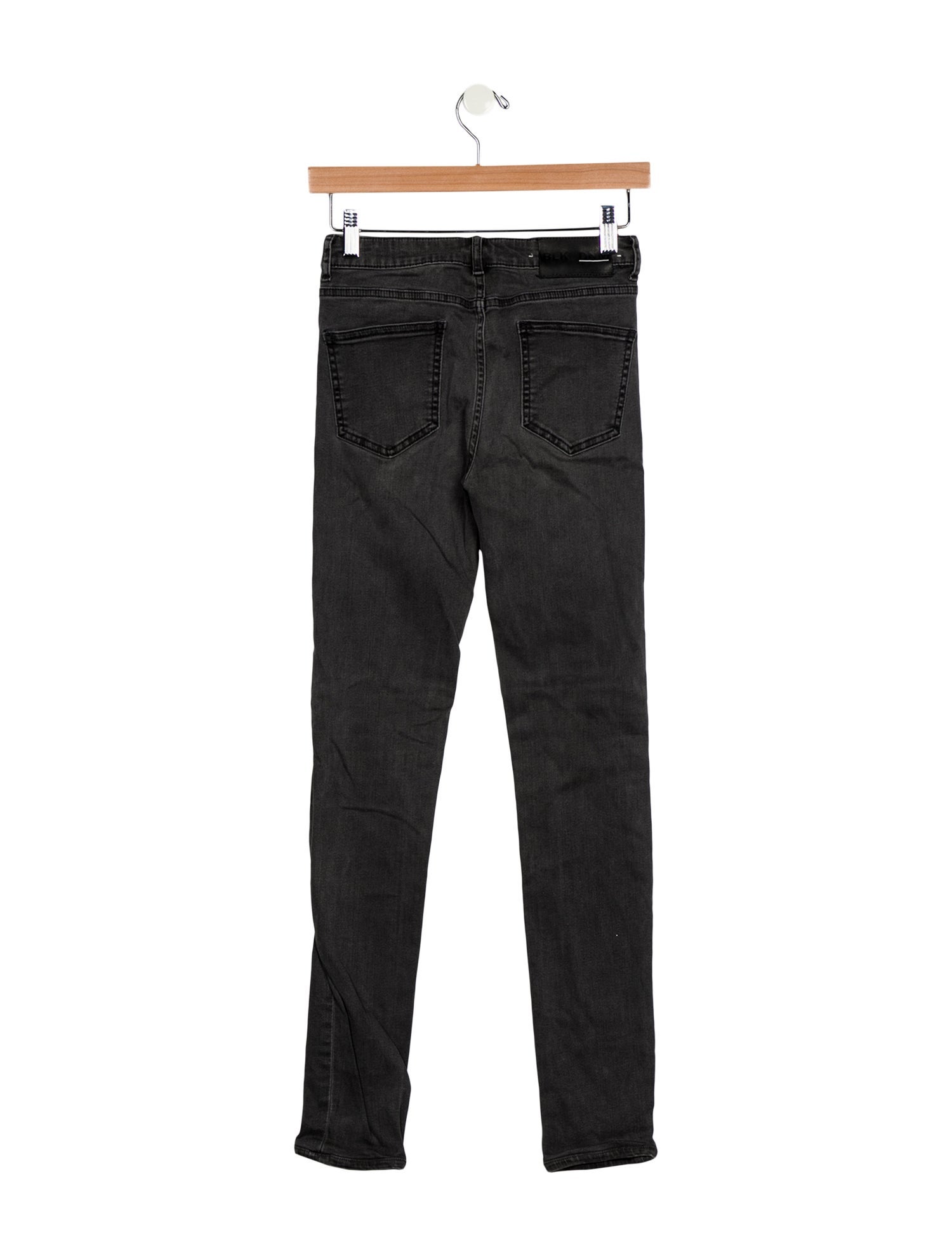 BLK DNM Mid-Rise Skinny Leg Jeans