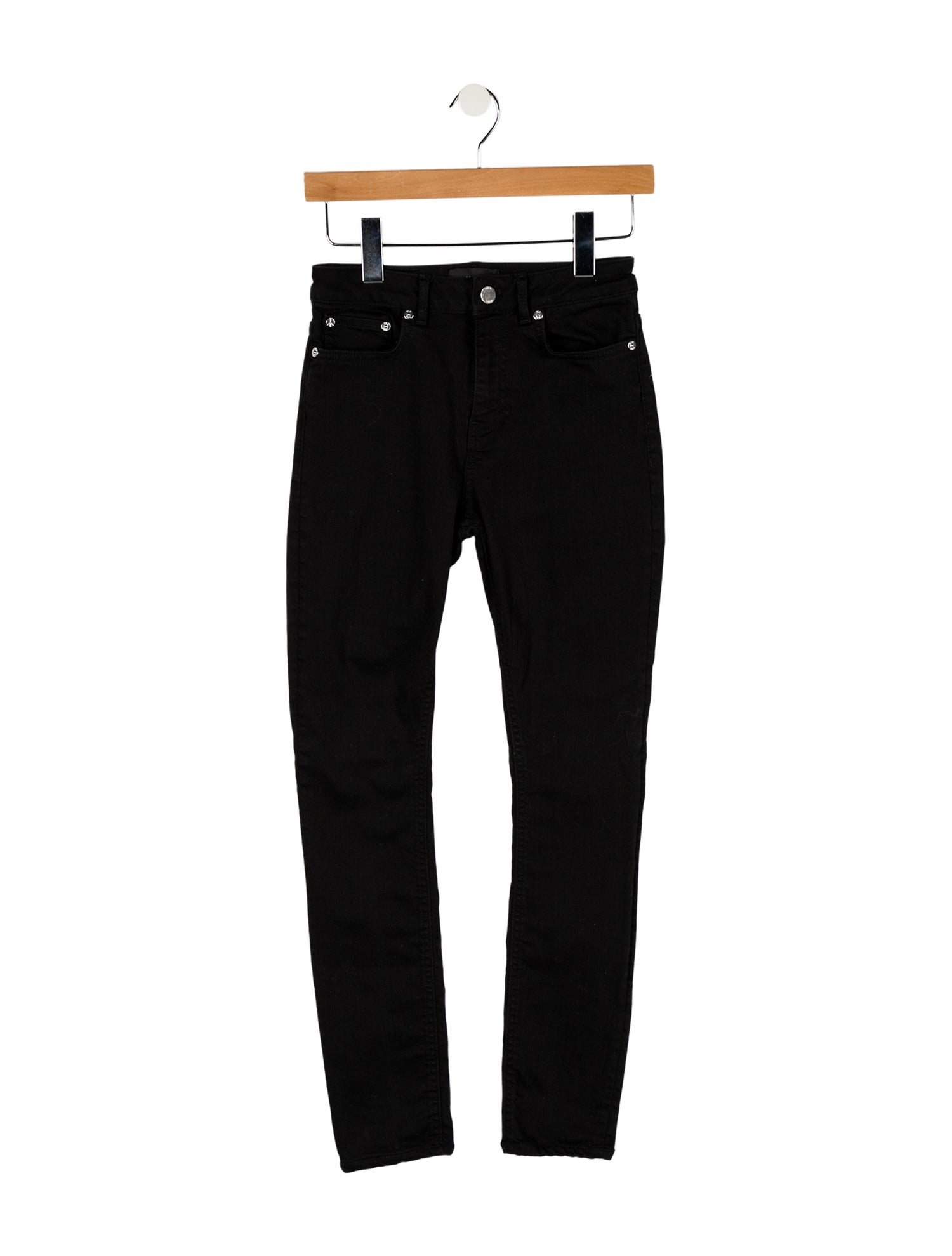 BLK DNM Mid-Rise Skinny Leg Jeans