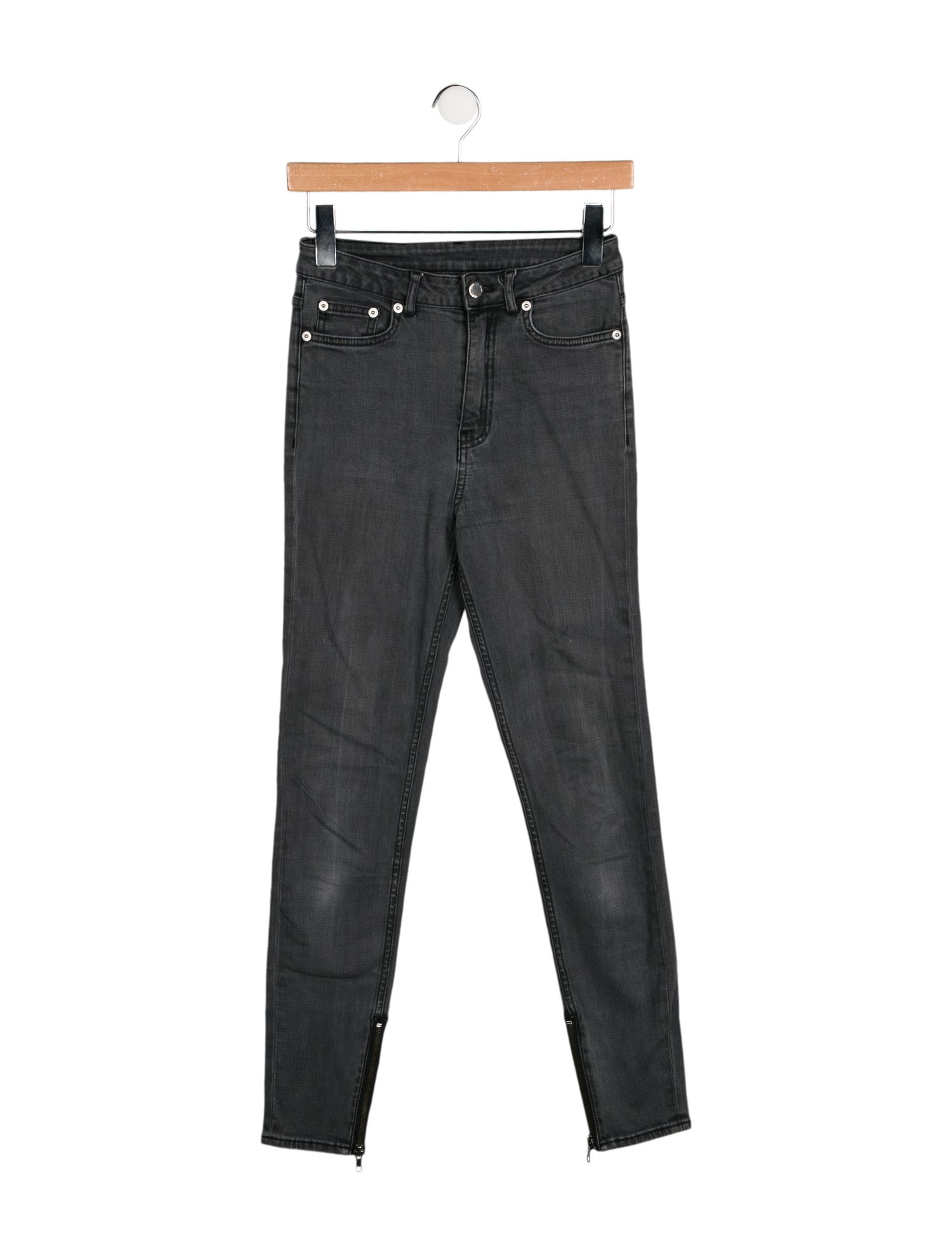 BLK DNM Mid-Rise Skinny Leg Jeans