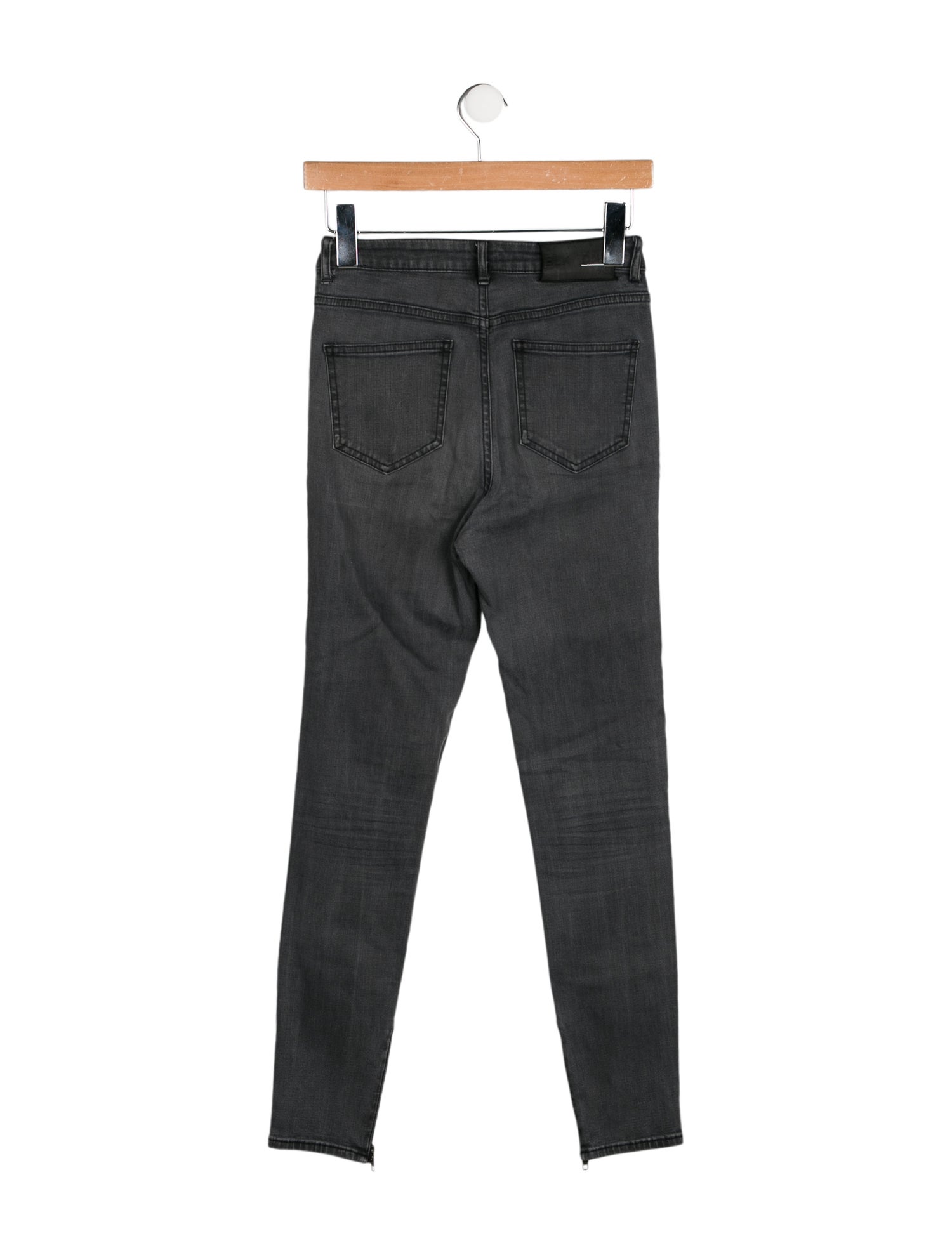 BLK DNM Mid-Rise Skinny Leg Jeans