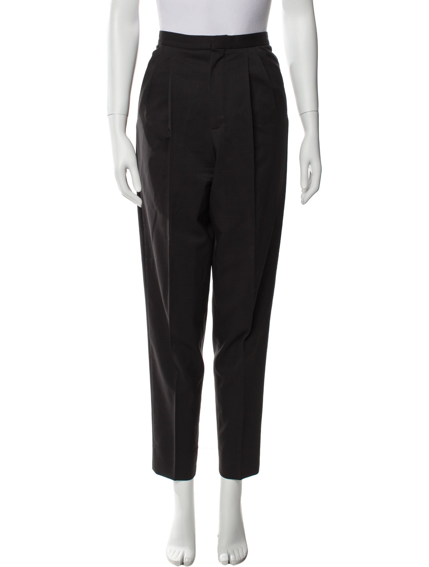 BLK DNM Wool Straight Leg Pants