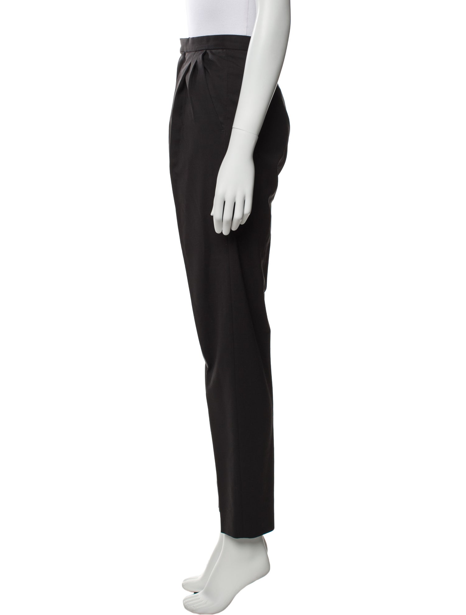 BLK DNM Wool Straight Leg Pants