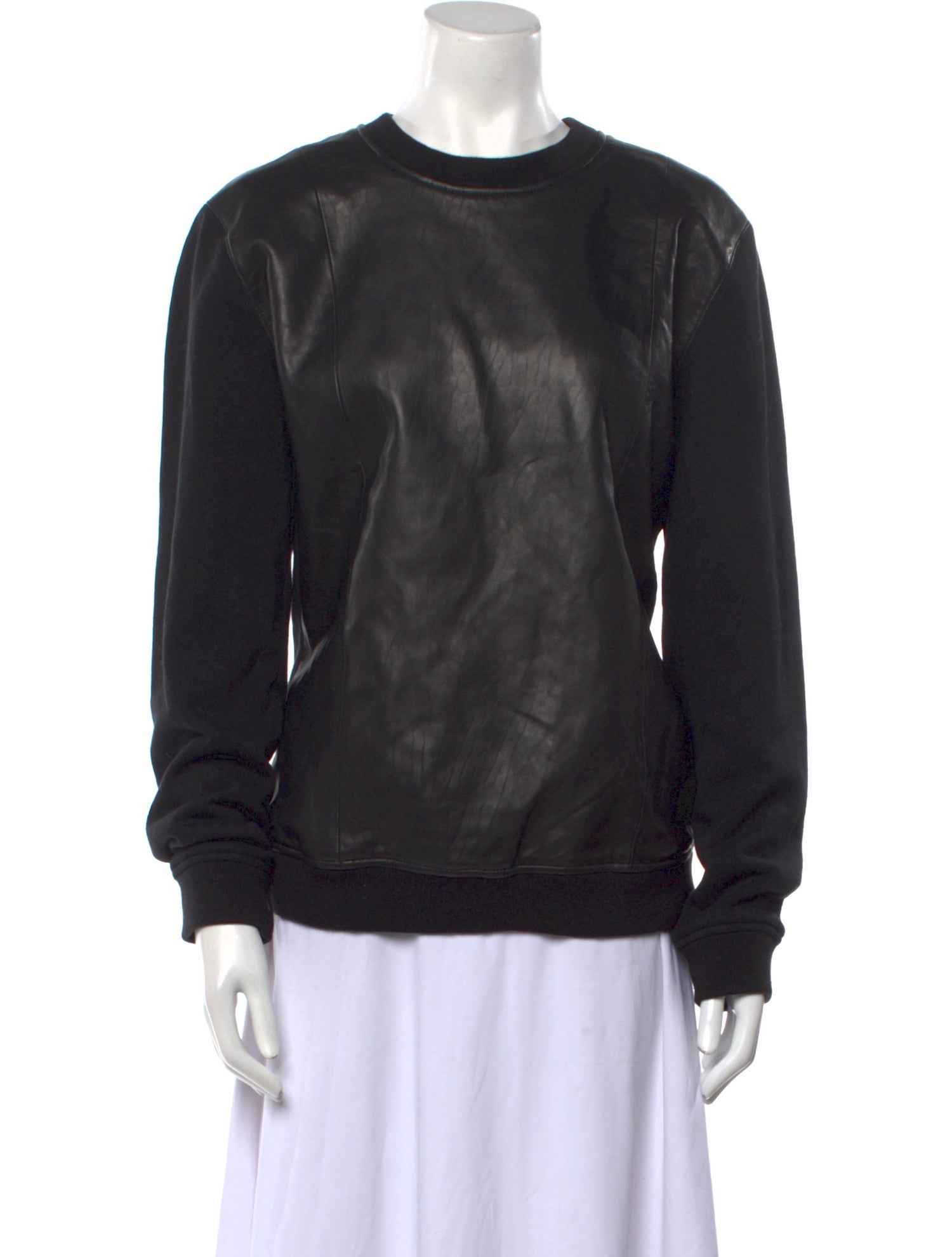 BLK DNM Crew Neck Long Sleeve Sweatshirt