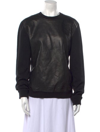 BLK DNM Crew Neck Long Sleeve Sweatshirt