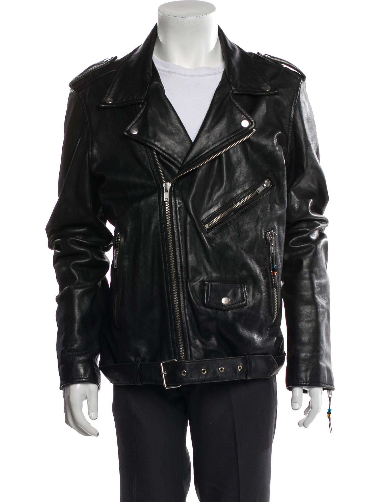 BLK DNM Leather Moto Jacket