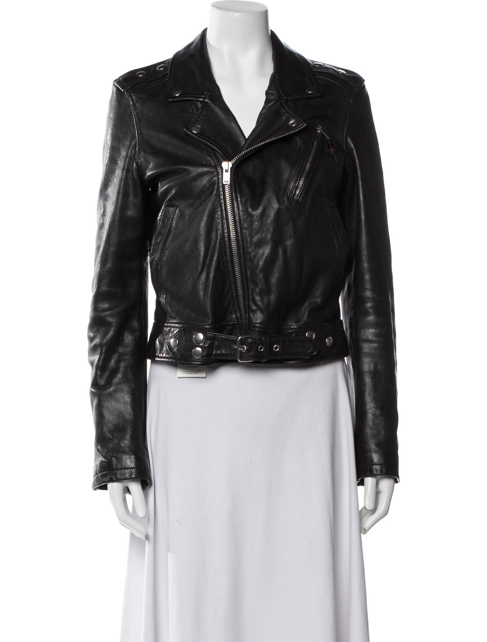 BLK DNM Leather Biker Jacket
