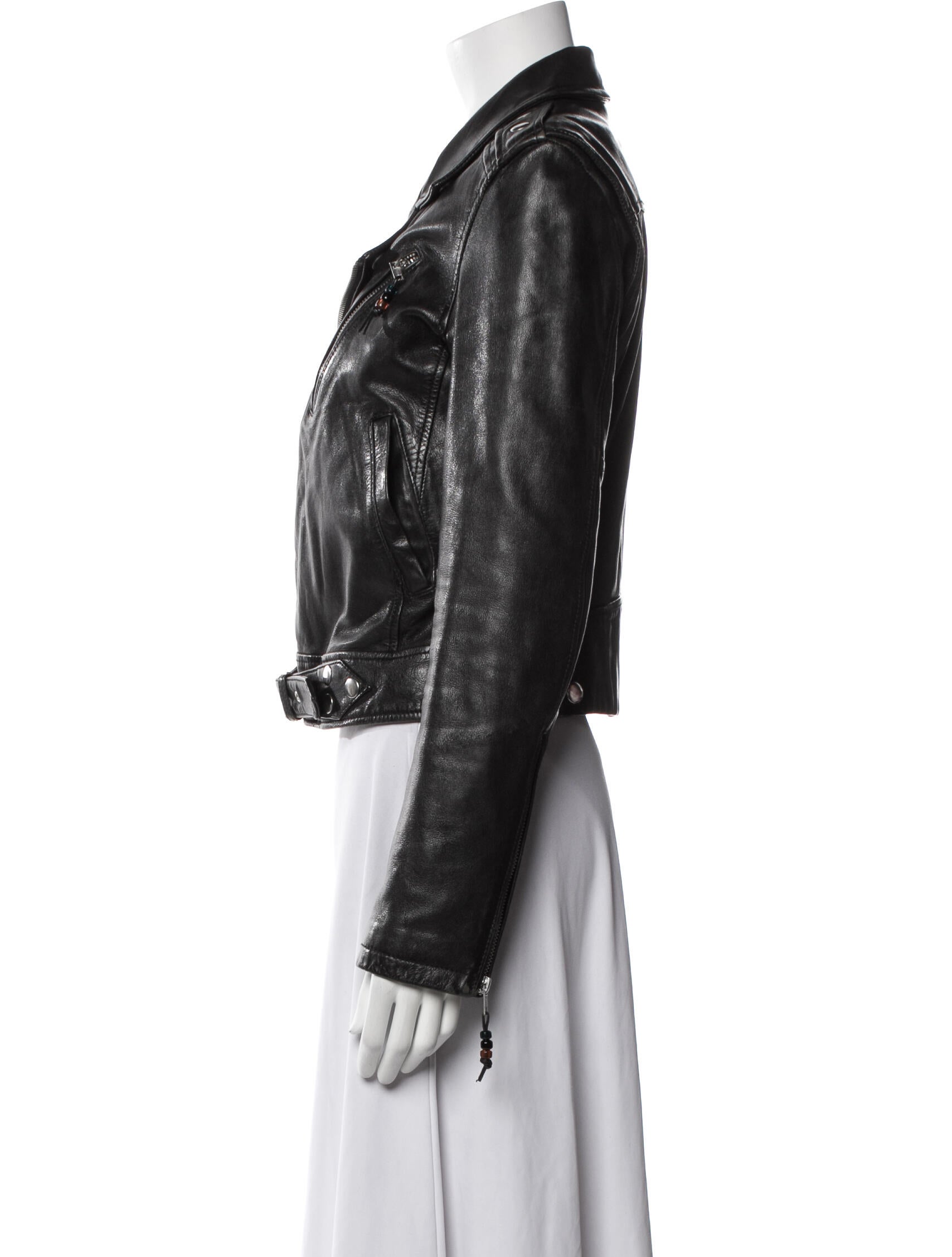 BLK DNM Leather Biker Jacket