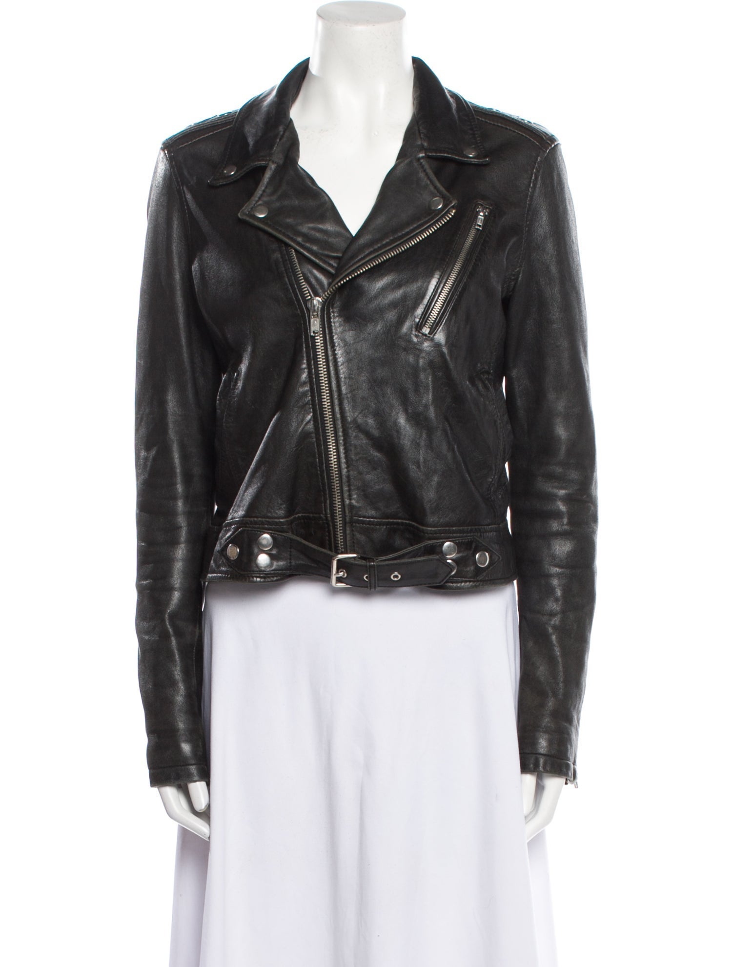 BLK DNM Leather Biker Jacket