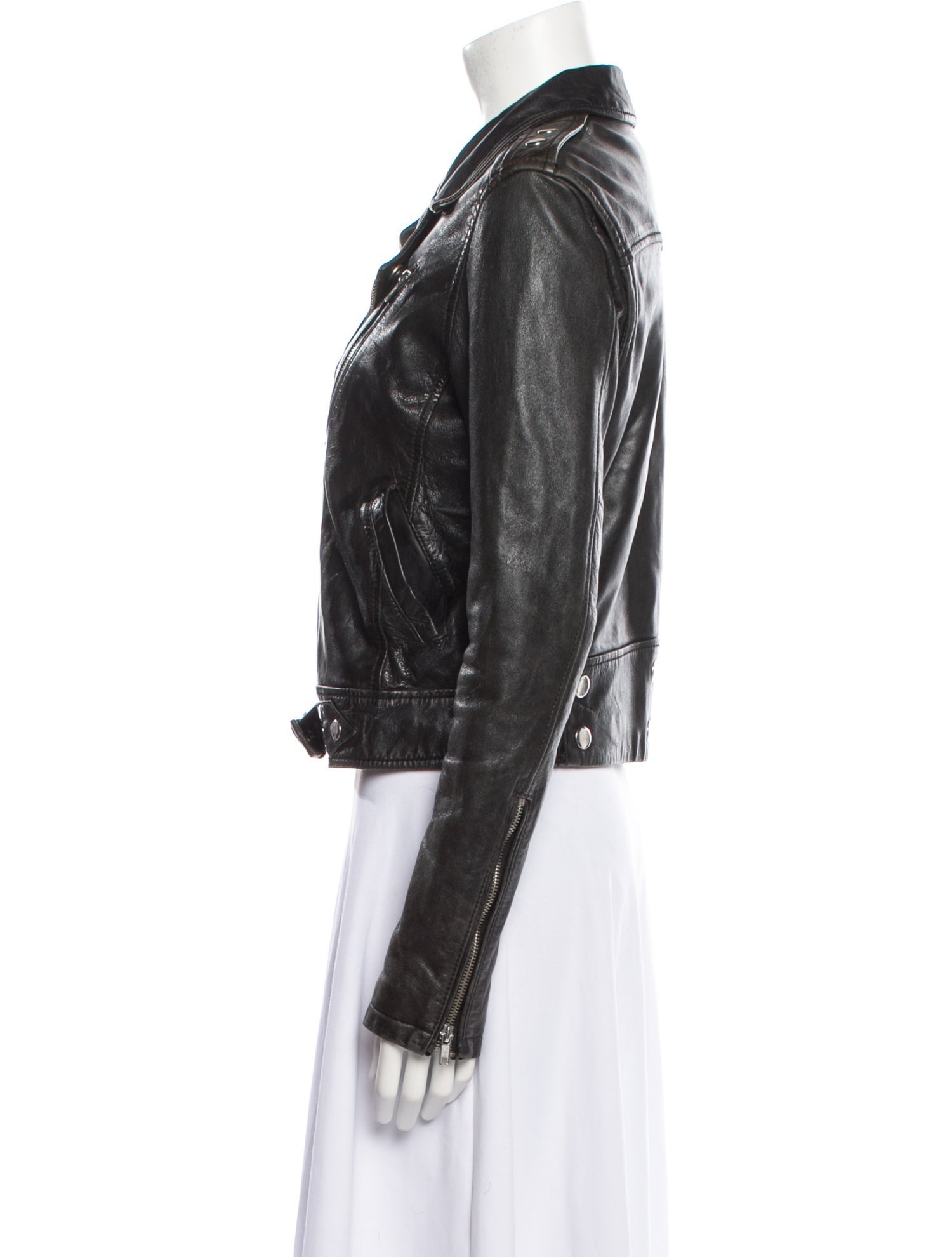 BLK DNM Leather Biker Jacket