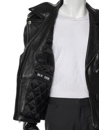 BLK DNM Leather Moto Jacket