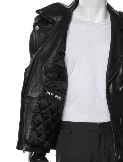 BLK DNM Leather Moto Jacket