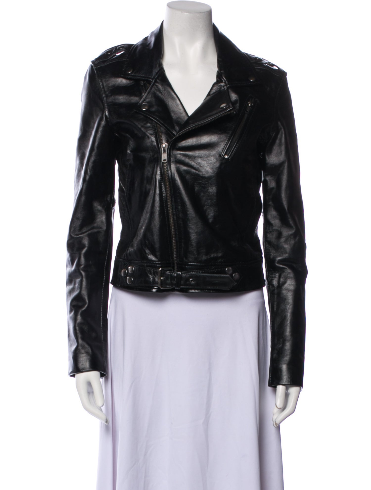 BLK DNM Leather Biker Jacket