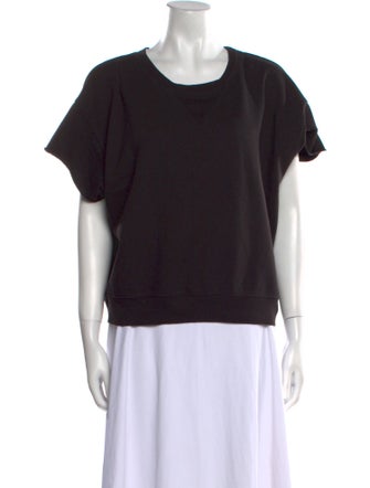 BLK DNM Crew Neck Short Sleeve Sweatshirt