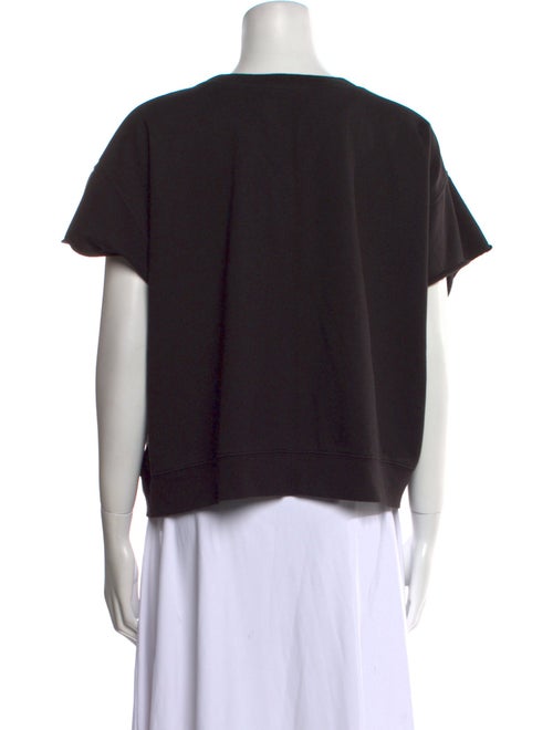 BLK DNM Crew Neck Short Sleeve Sweatshirt