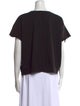 BLK DNM Crew Neck Short Sleeve Sweatshirt